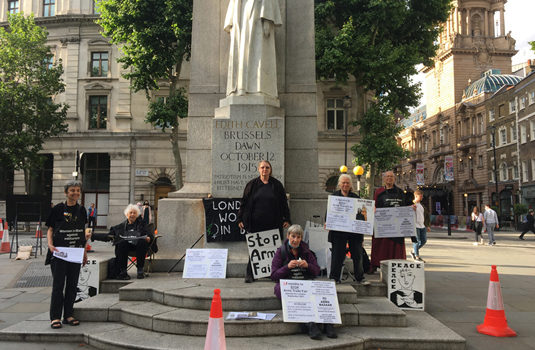 women in black vigil 7 july 2021