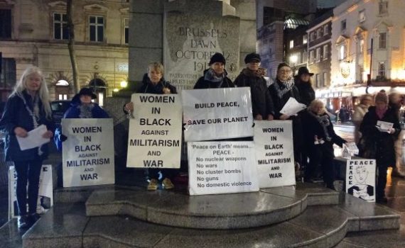 Women in Black Christmas appeal vigil