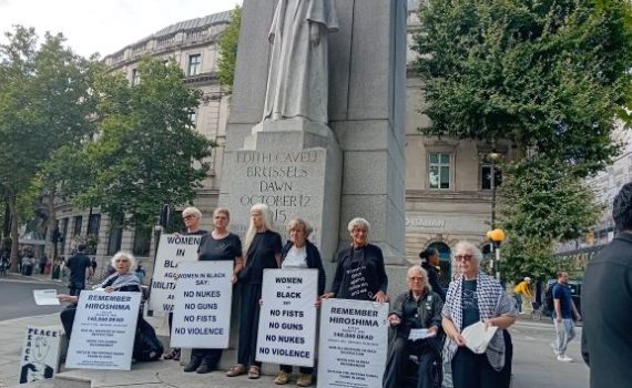 Women in Black Vigil 6 August Remember Hiroshima and Nagasaki