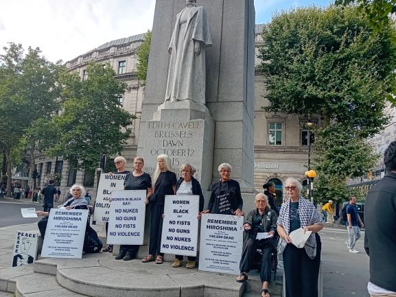 Women in Black Vigil 6 August Remember Hiroshima and Nagasaki