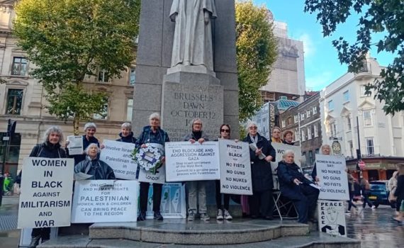 Women in Black Vigil for Gaza and West Bank 3 September 2025