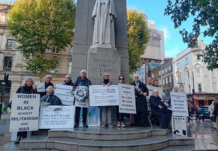 Women in Black Vigil for Gaza and West Bank 3 September 2025