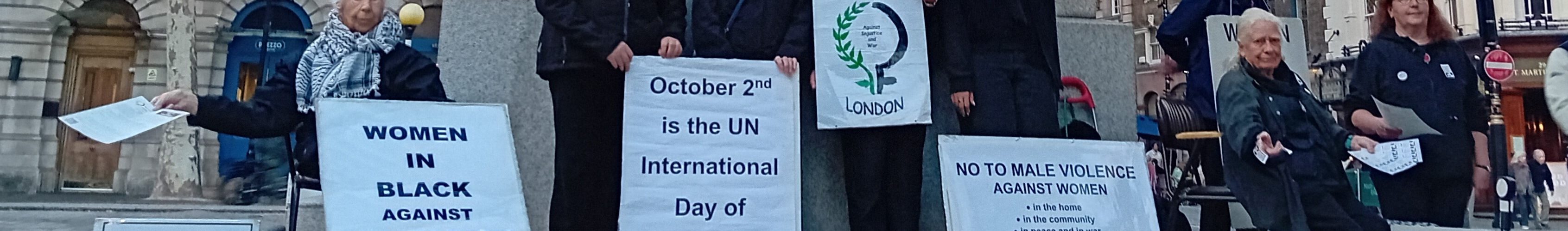 Vigil for International Day of Nonviolence 2 October