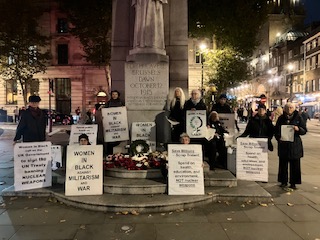 Weekly Women in Black vigil, 22 October for Disarmament Week